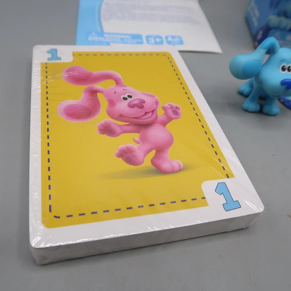 Blues Clues & You Card Game‎ with Blue Figure Sealed cards Ages 3+